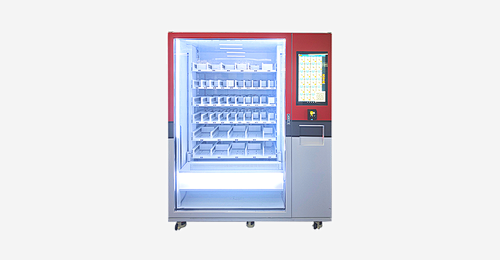 Pokémon TCG Card Packs & Toys Machine - High-capacity trading card vending machine engineered for Pokémon TCG booster packs, mystery boxes, and toys with custom vinyl graphics and card reader.